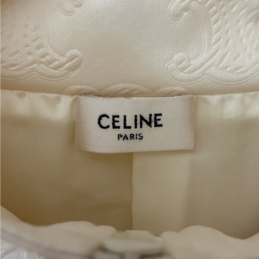Celinetriomphe Track Jacket Light Beige - image 5